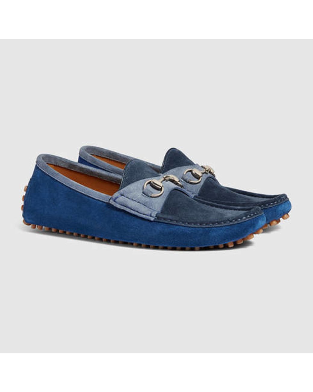 Gucci suede cheap driving shoes