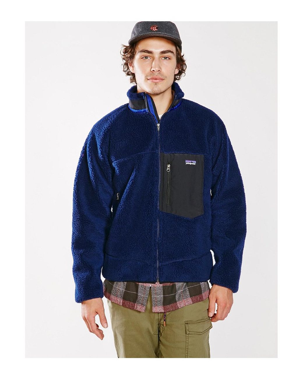 Patagonia Classic Retro X Jacket in Blue for Men Lyst