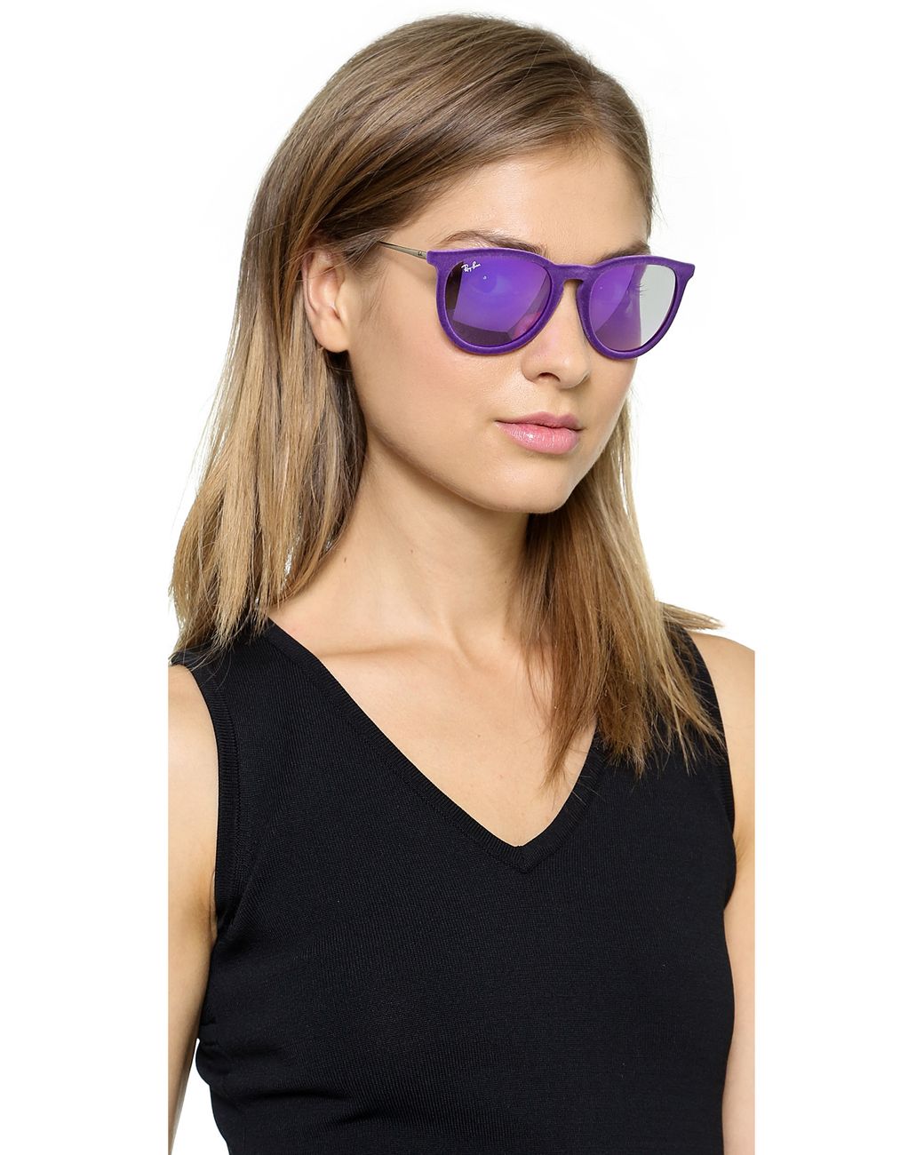 ray ban erika violet mirror - OFF-68% >Free Delivery
