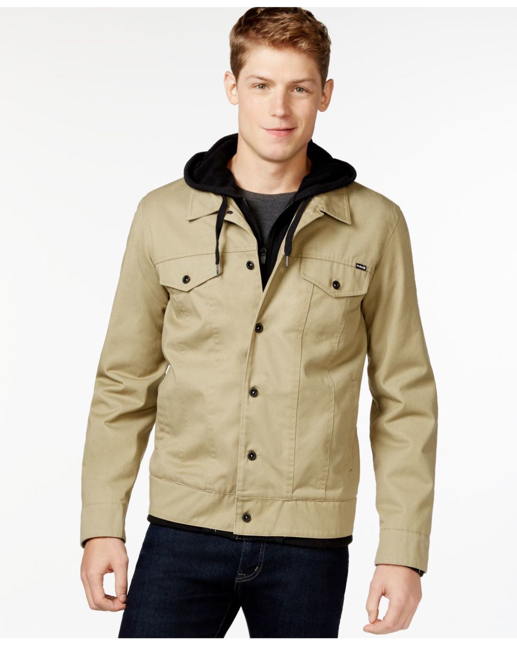 hurley trucker jacket