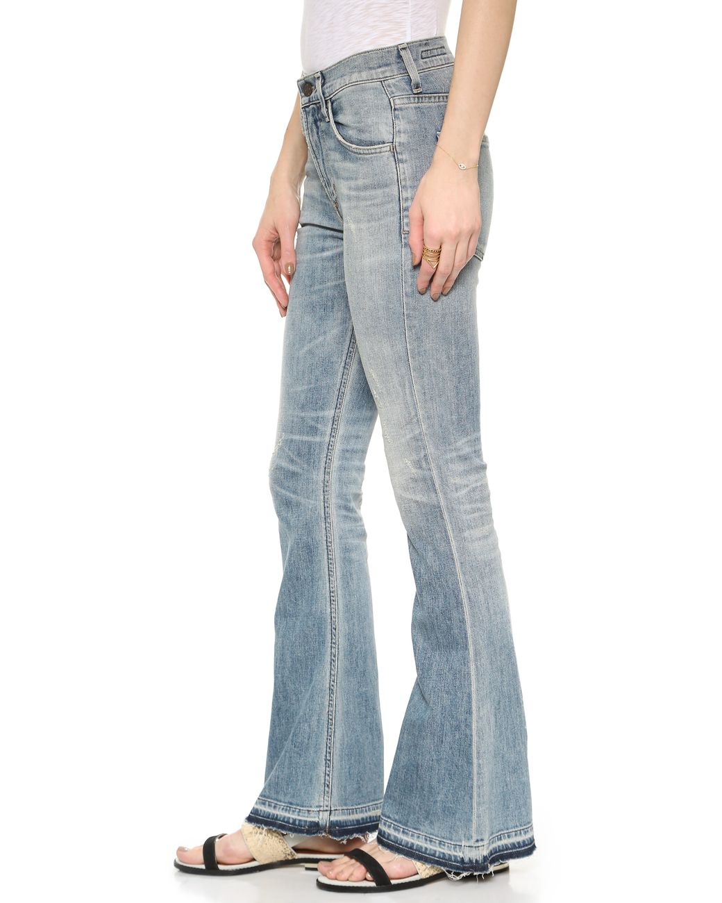 Citizens of Humanity Drew Flip Flop Flare Jeans Summer Of Love