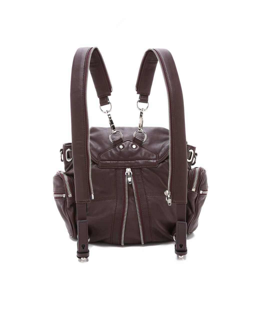 Alexander Wang Mini Marti Backpack - Oxblood in Brown | Lyst