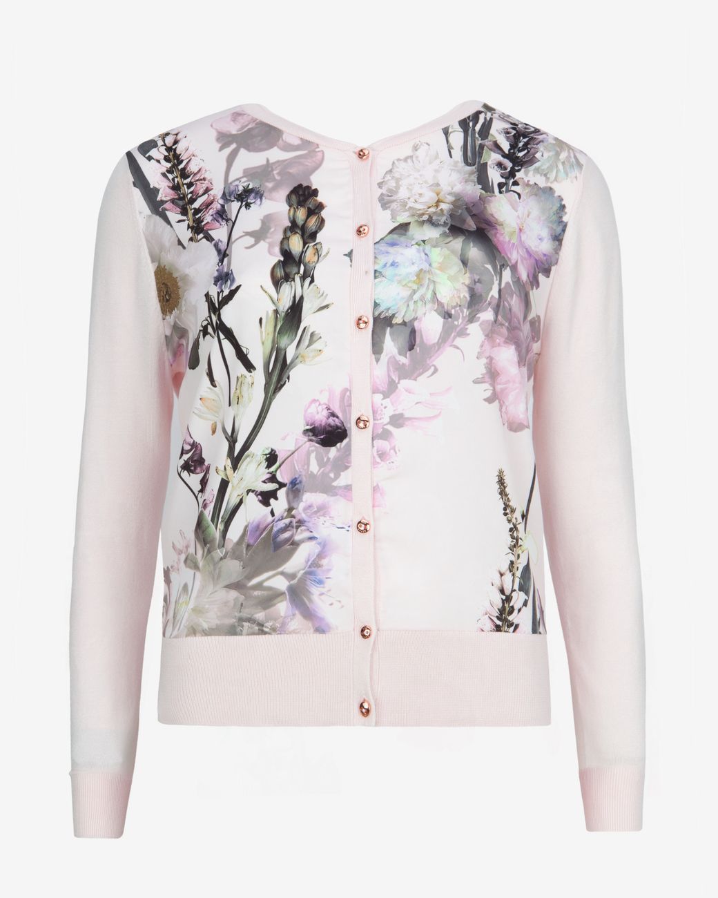 Ted Baker Torchlit Floral Cardigan | Lyst