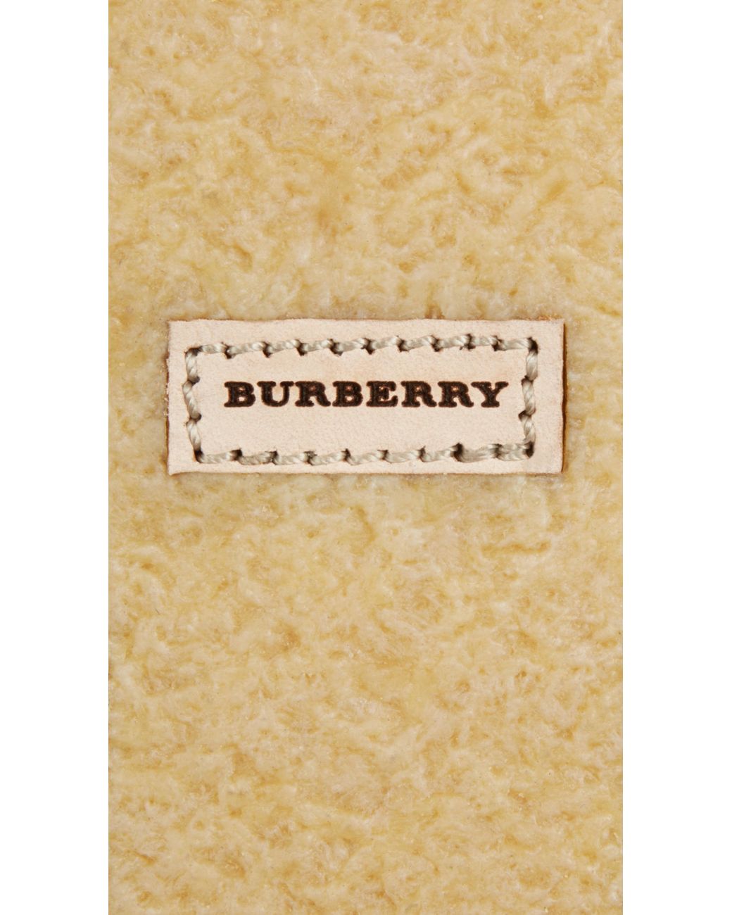 Burberry Crepe Sole Suede Shoes in Natural for Men | Lyst