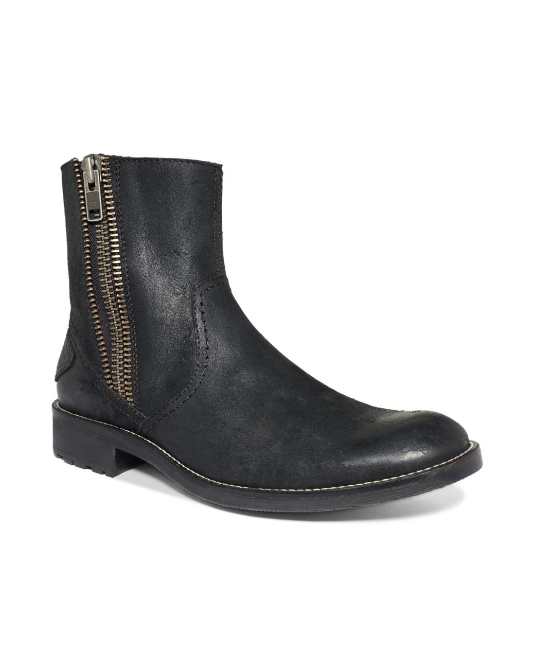 Guess boots mens best sale zipper