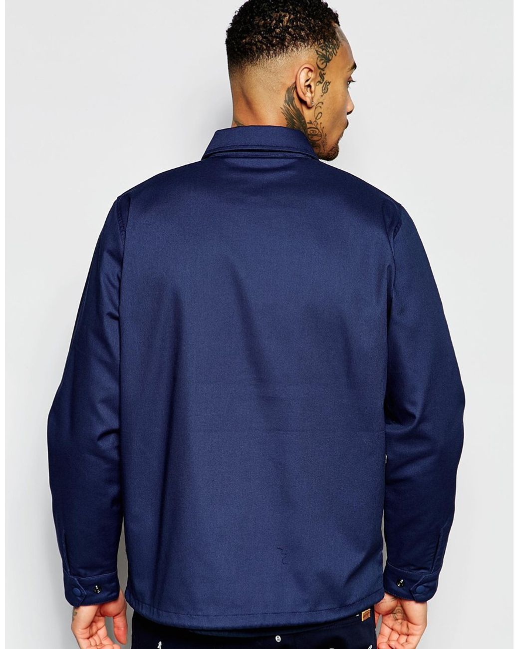 Carhartt WIP Penn Coach Jacket in Blue for Men | Lyst