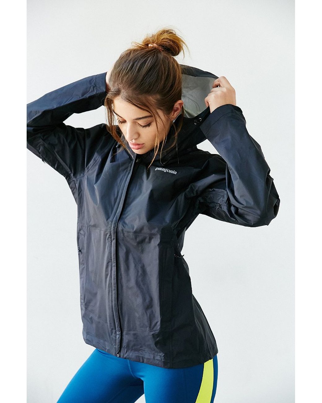 Patagonia women's black rain jacket new arrivals
