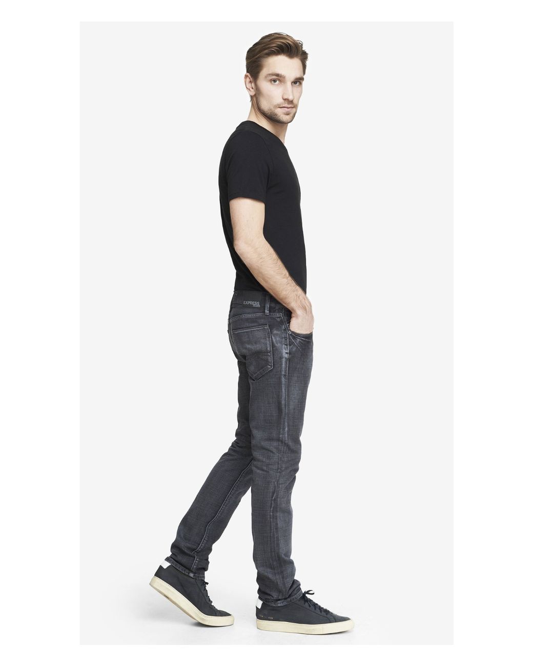 Express Rocco Slim Fit Skinny Leg Jean 