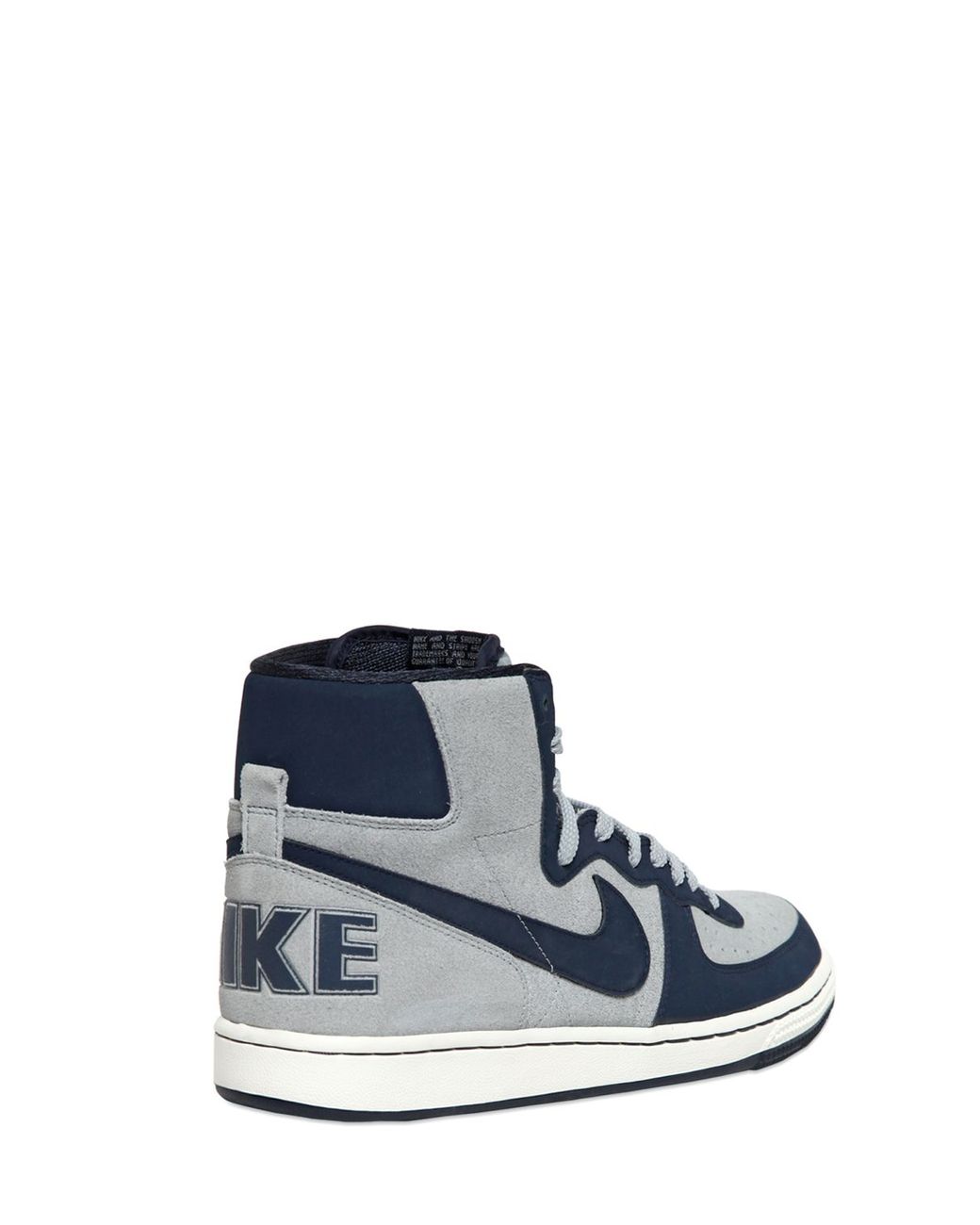 Nike Terminator vintage high top nikes Vintage High Top Sneakers in Grey/Navy (Blue) for