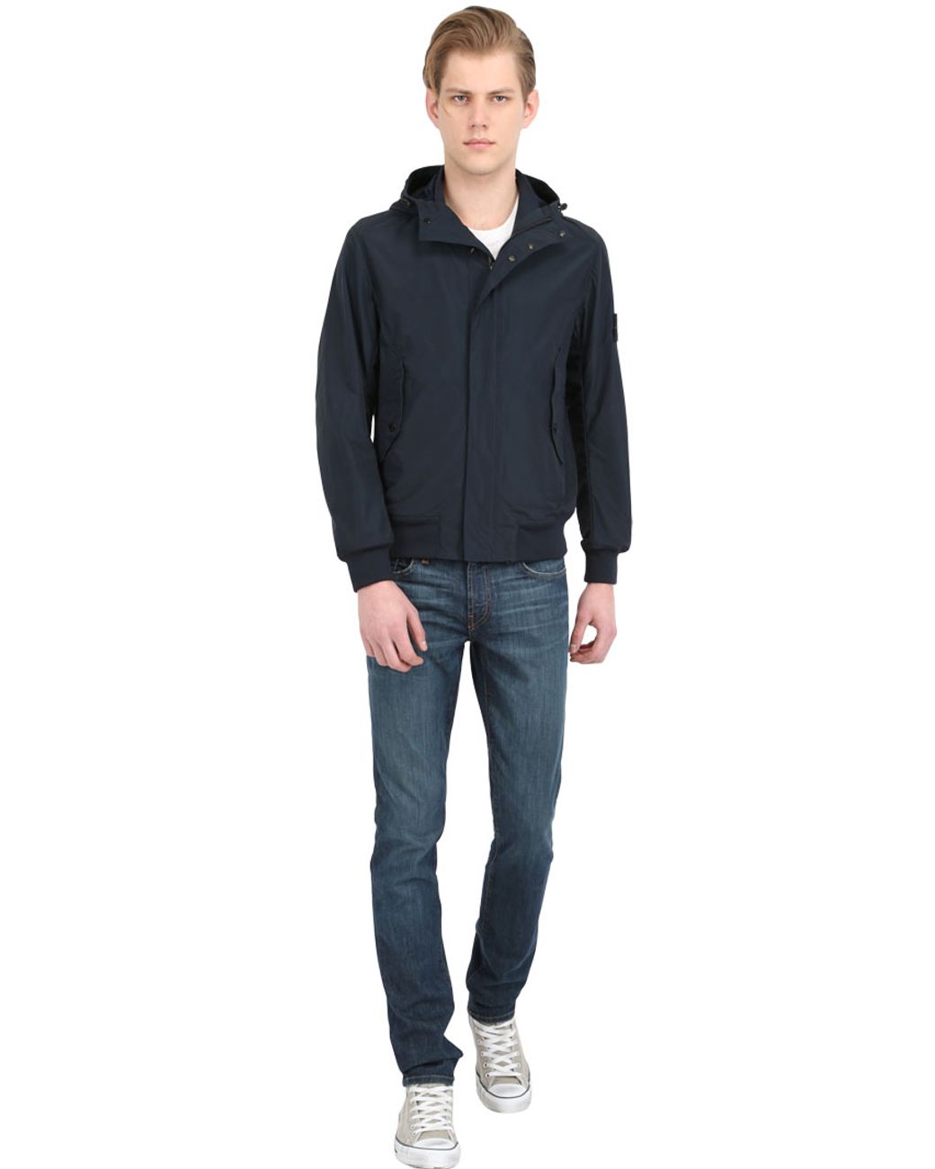 Stone Island Micro Reps Casual Jacket in Blue for Men | Lyst Stone Island Micro Reps Casual Jacket in Blue for Men | Lyst