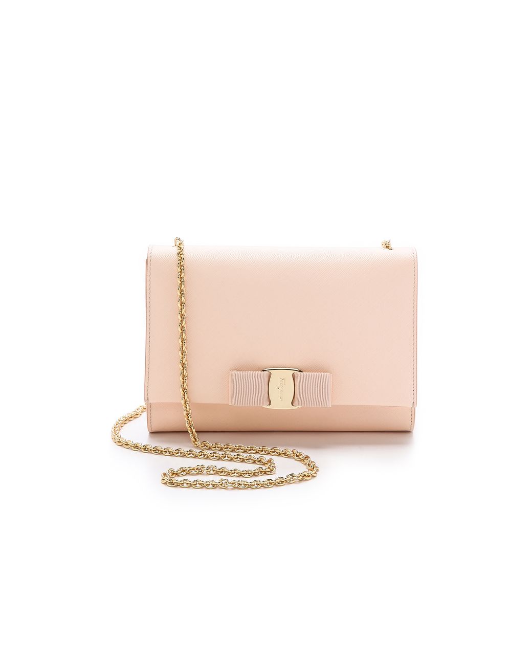 Ferragamo Miss Vara Bow Mini Bag in Pink | Lyst
