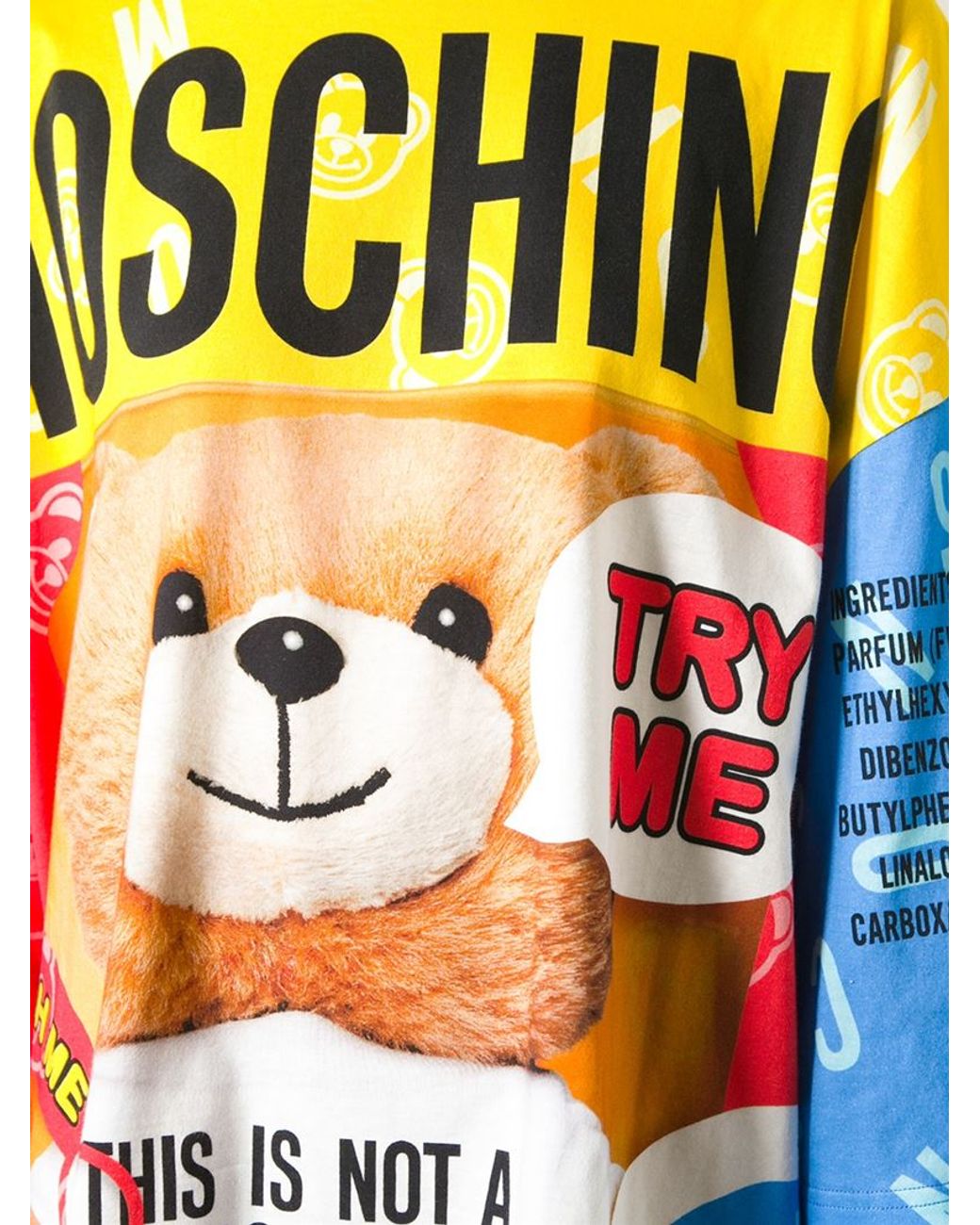 Moschino teddy bear t shirt dress online