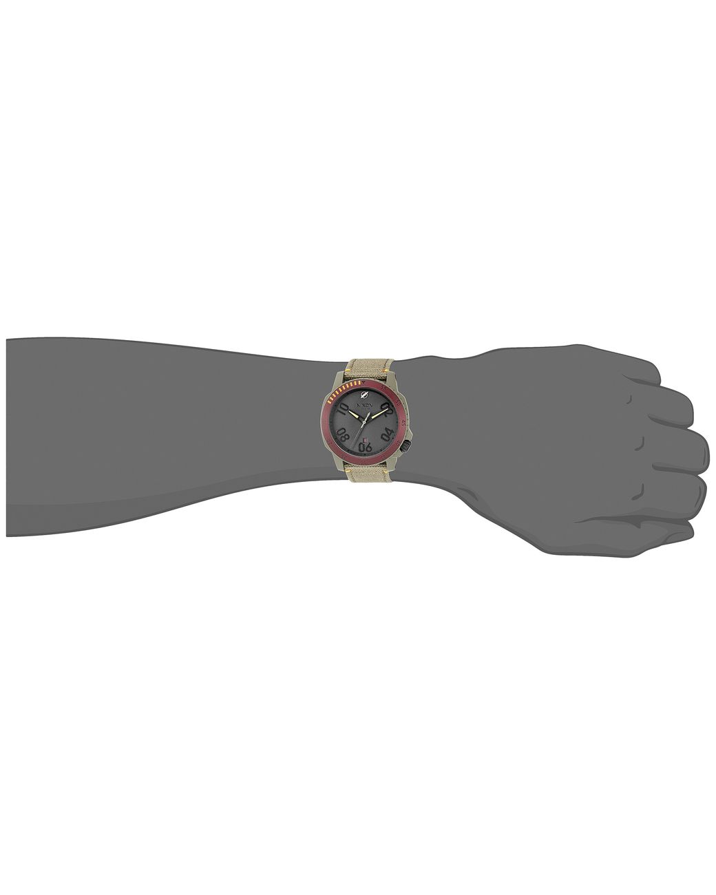 Nixon boba top fett ranger watch