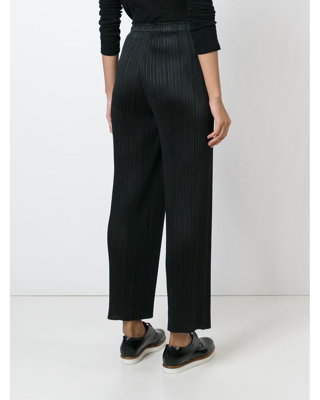 Pleats please hotsell black pants