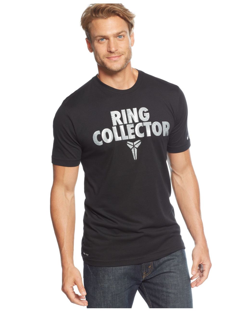 Nike Kobe Ring Collector T-Shirt in Black for Men | Lyst