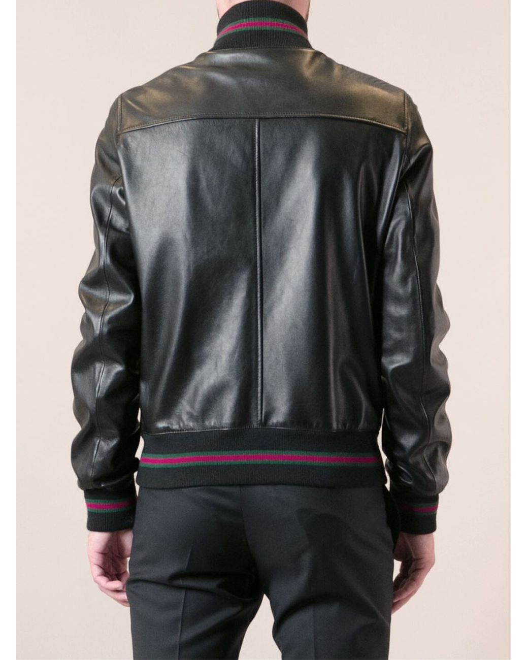 Gucci Bomber Jacket in Black for Men | Lyst
