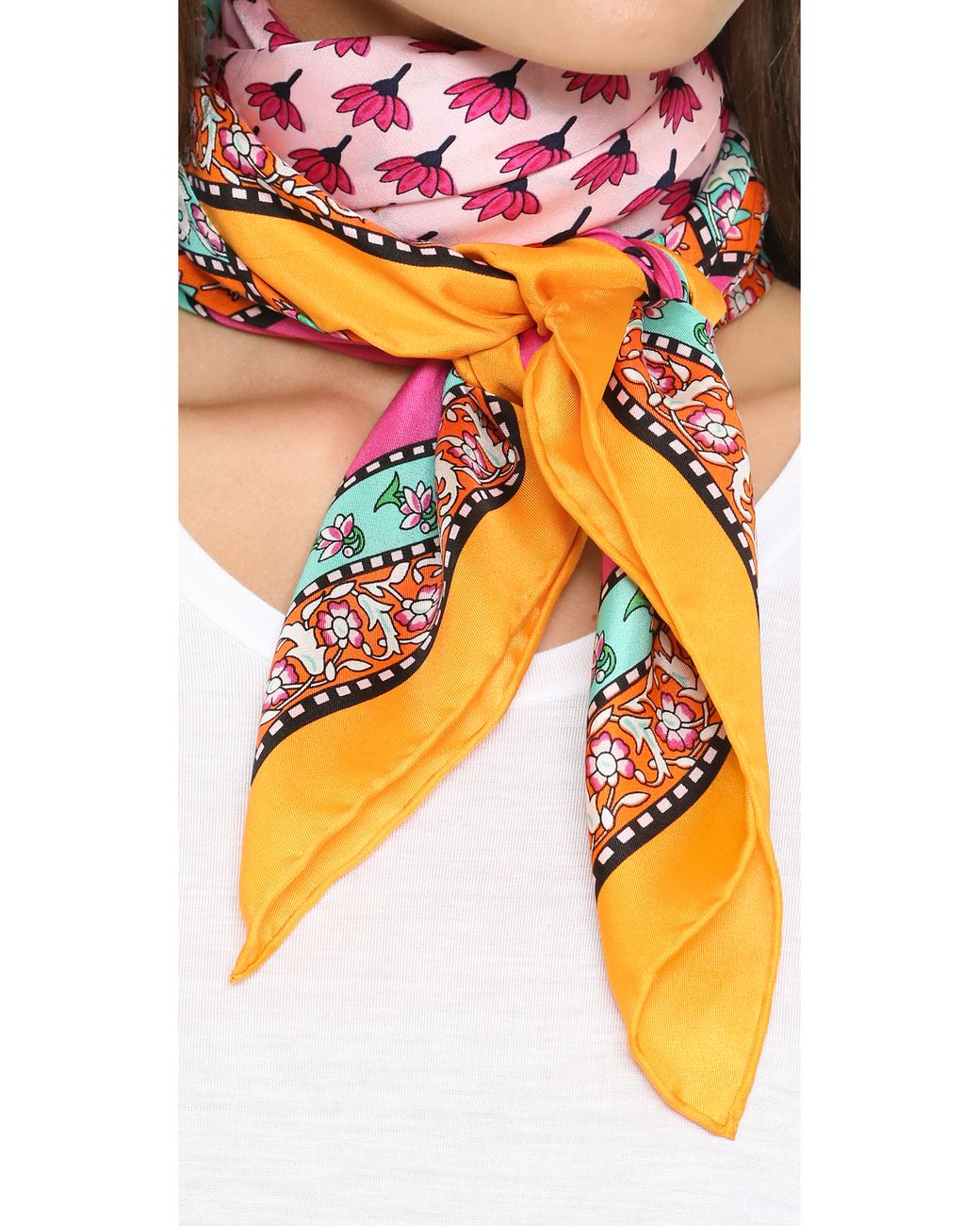 Diane von Furstenberg Zen Silk Scarf in 
