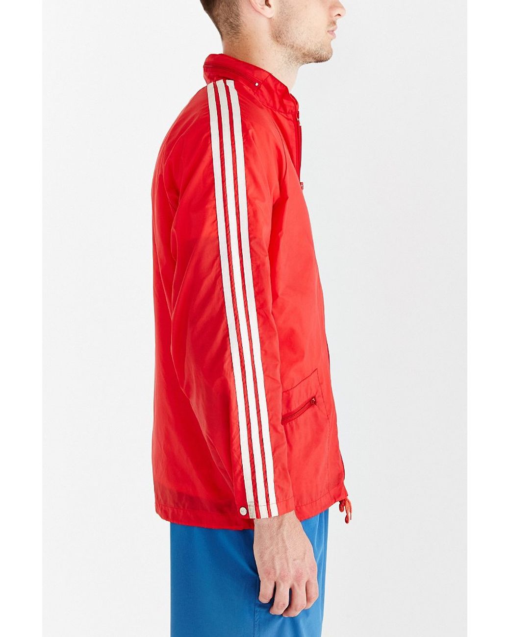 Especificado Capilares articulo Without Walls Vintage Adidas Windbreaker Jacket in Red for Men | Lyst
