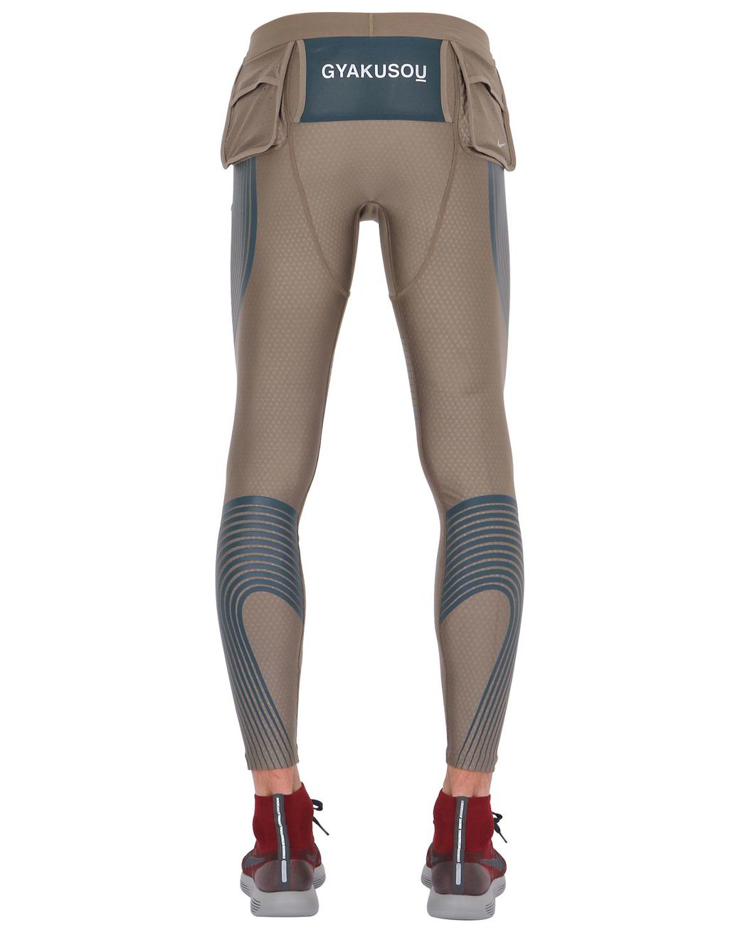 Nike Utility Speed Compression Running Tights in Gray for Men | Lyst