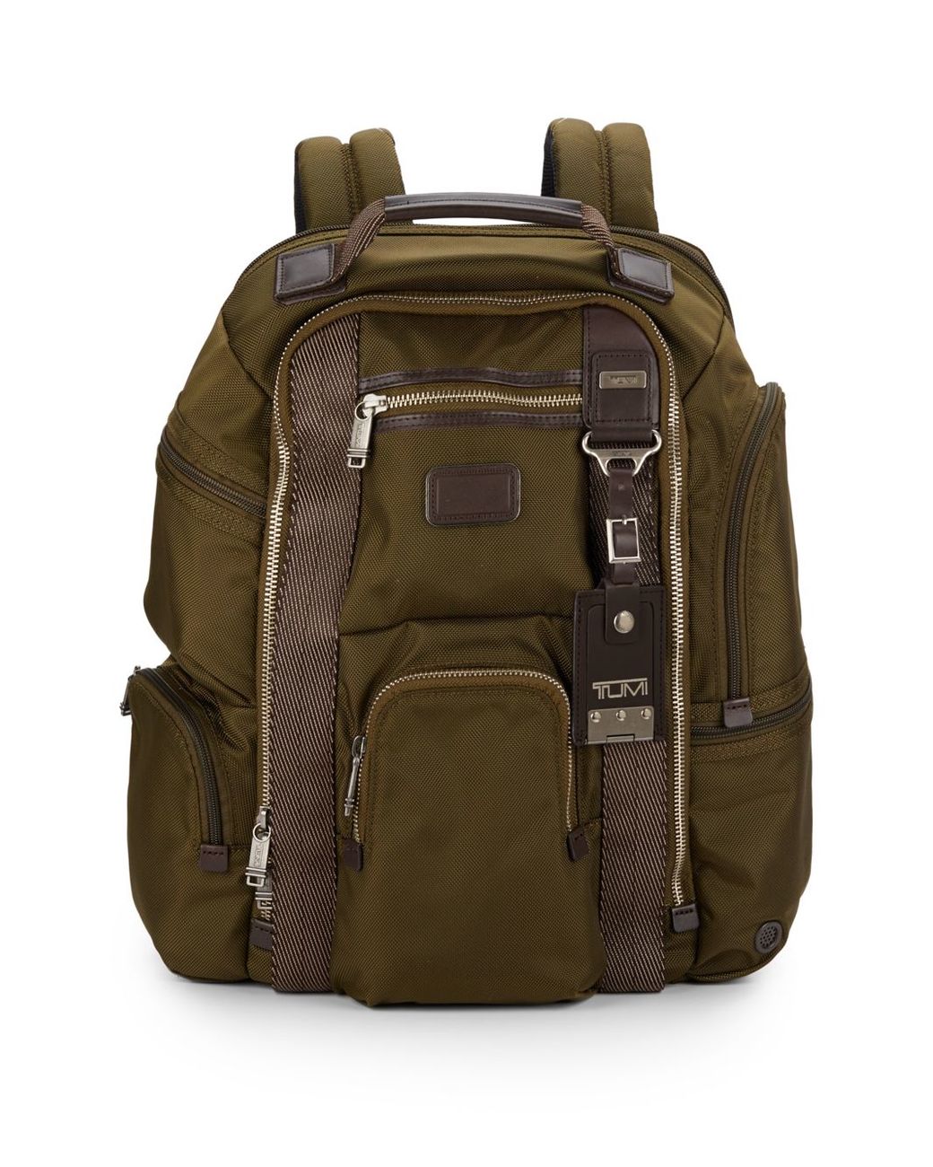 Tumi Alpha Bravo Kingsville Deluxe Backpack in Green for Men | Lyst