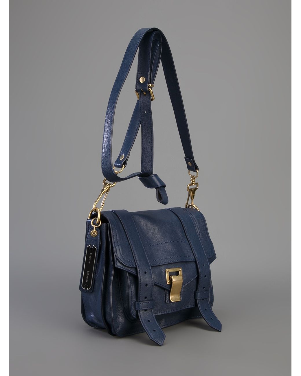 Proenza Schouler Ps1 Pouch Mini Satchel in Blue Lyst