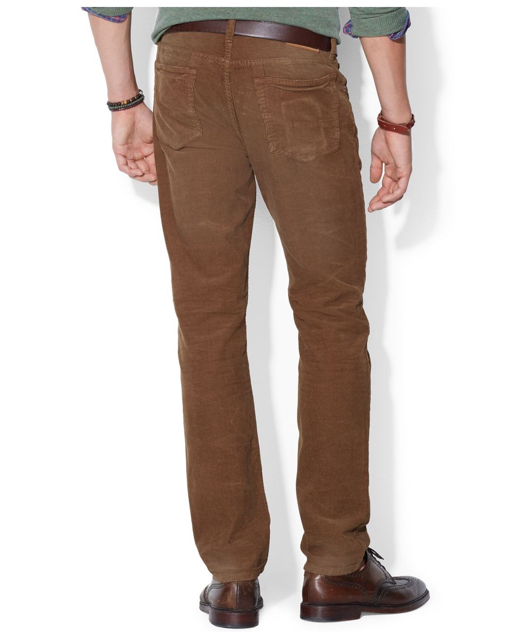 Polo Ralph Lauren Straight-Fit 5-Pocket Corduroy Pants in Brown for Men |  Lyst