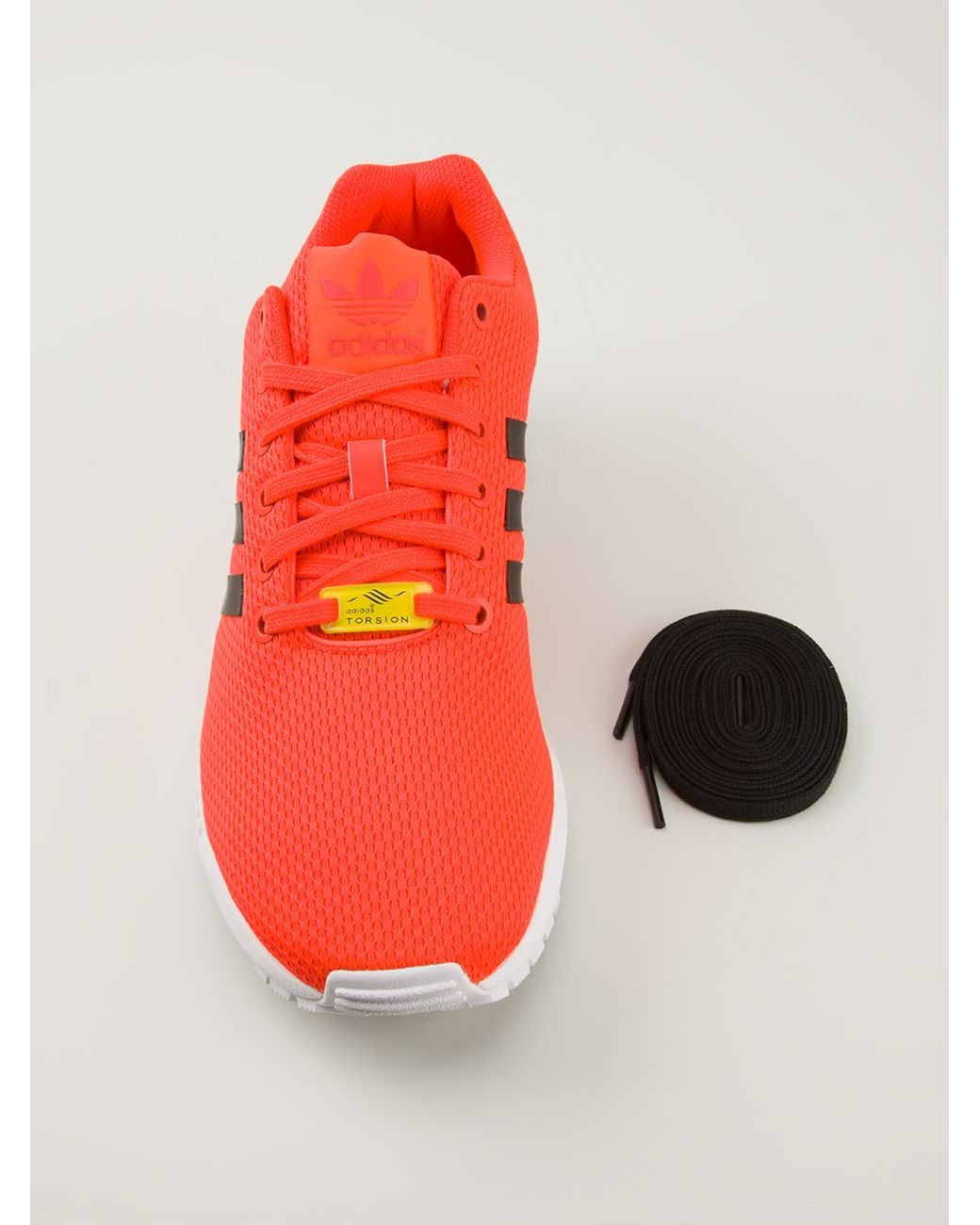 adidas Zx Flux Trainers in Yellow & Orange (Orange) for Men | Lyst