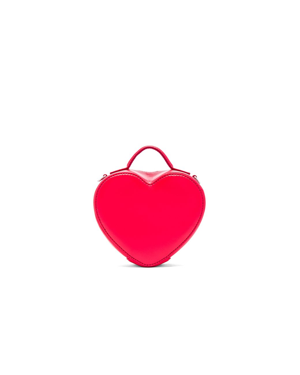 Marc Jacobs Heart Shaped Leather Bag in Red Lyst
