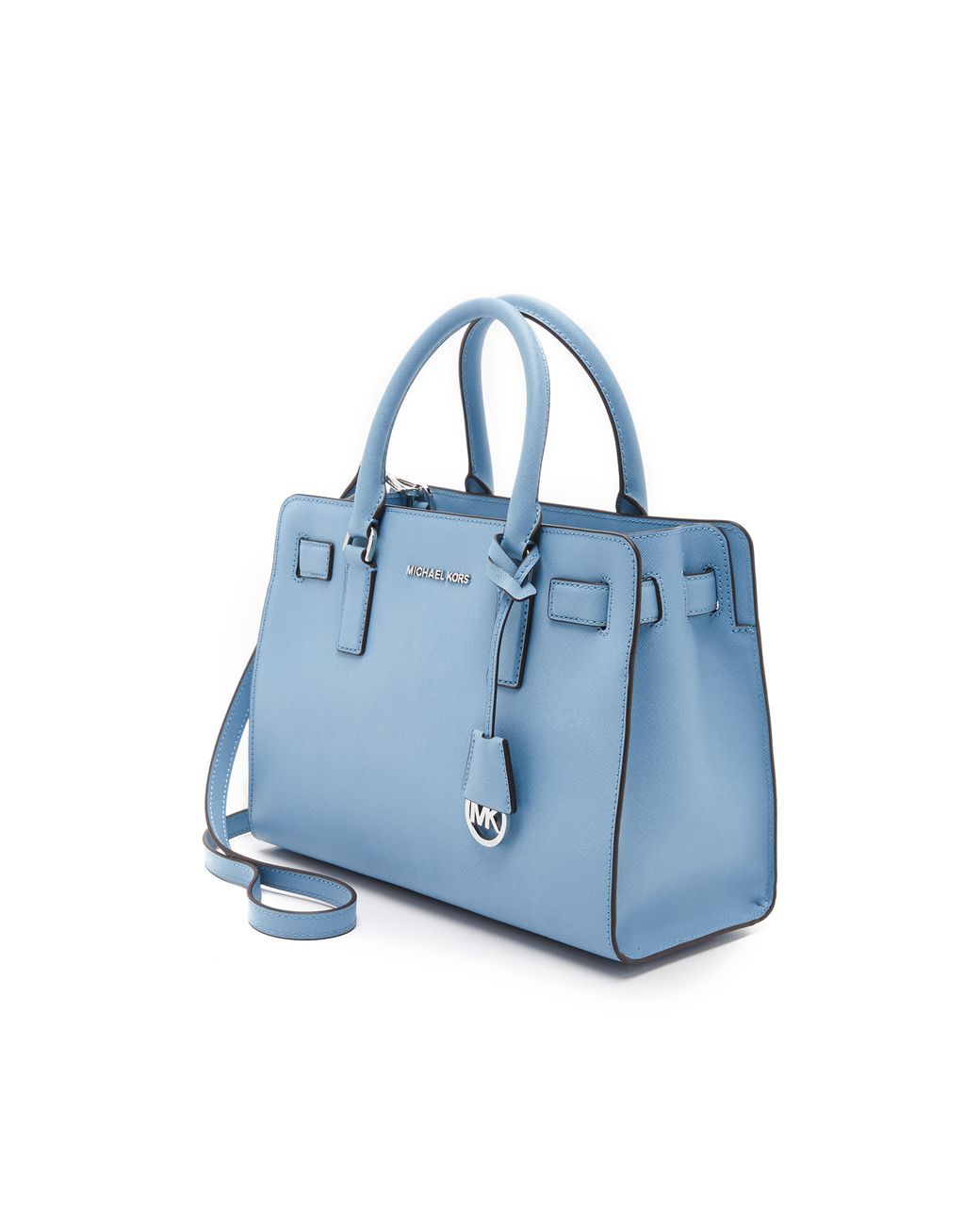 MICHAEL Michael Kors Dillon Satchel in Blue | Lyst