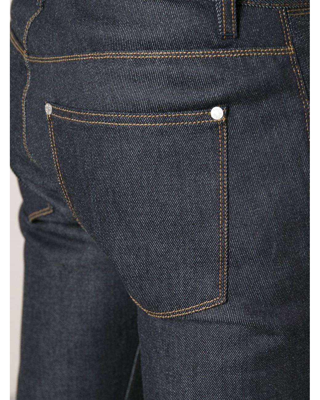 Acne Studios 'Max Raw' Jeans in Brown 