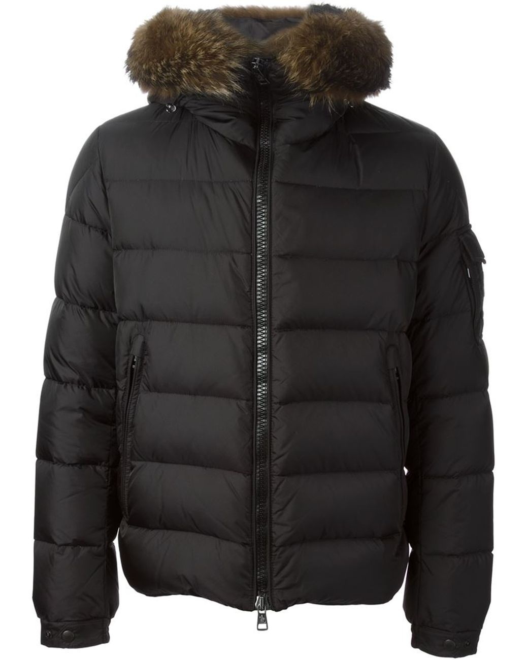 Moncler byron Padded Jacket in Black for Men Lyst UK