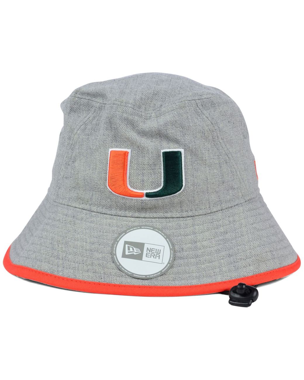 KTZ Miami Hurricanes Tip Bucket Hat in 