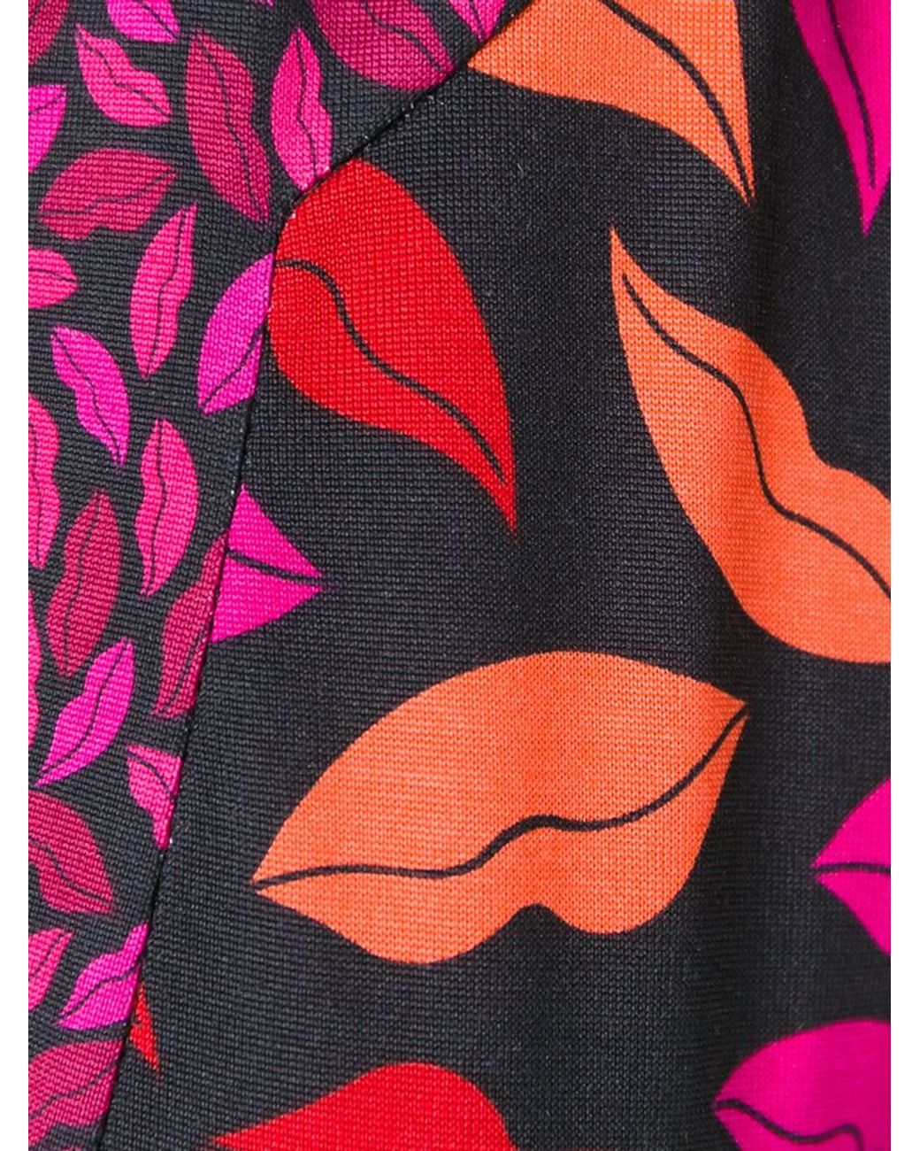 Diane von furstenberg lips dress clearance