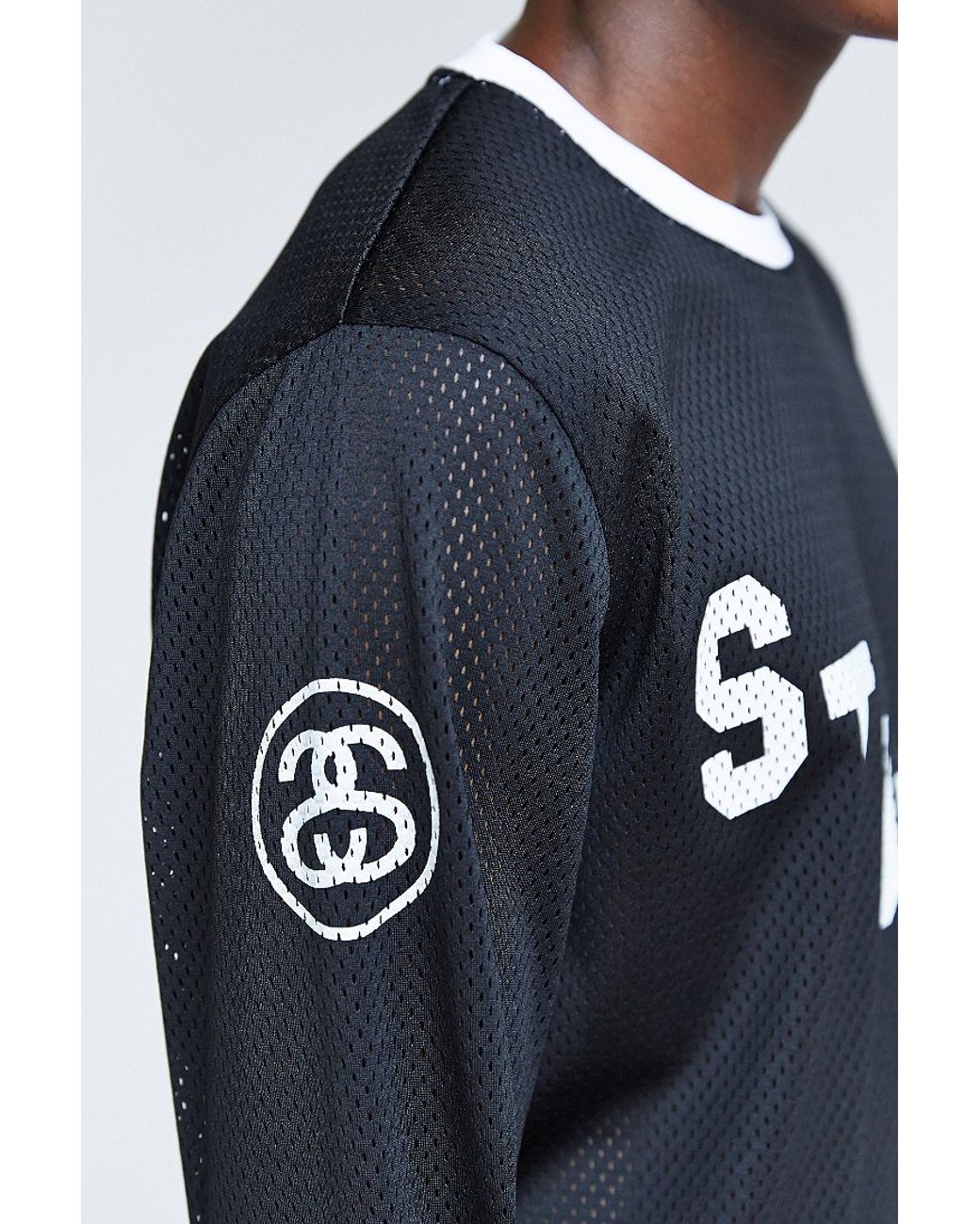 stussy mesh long sleeve