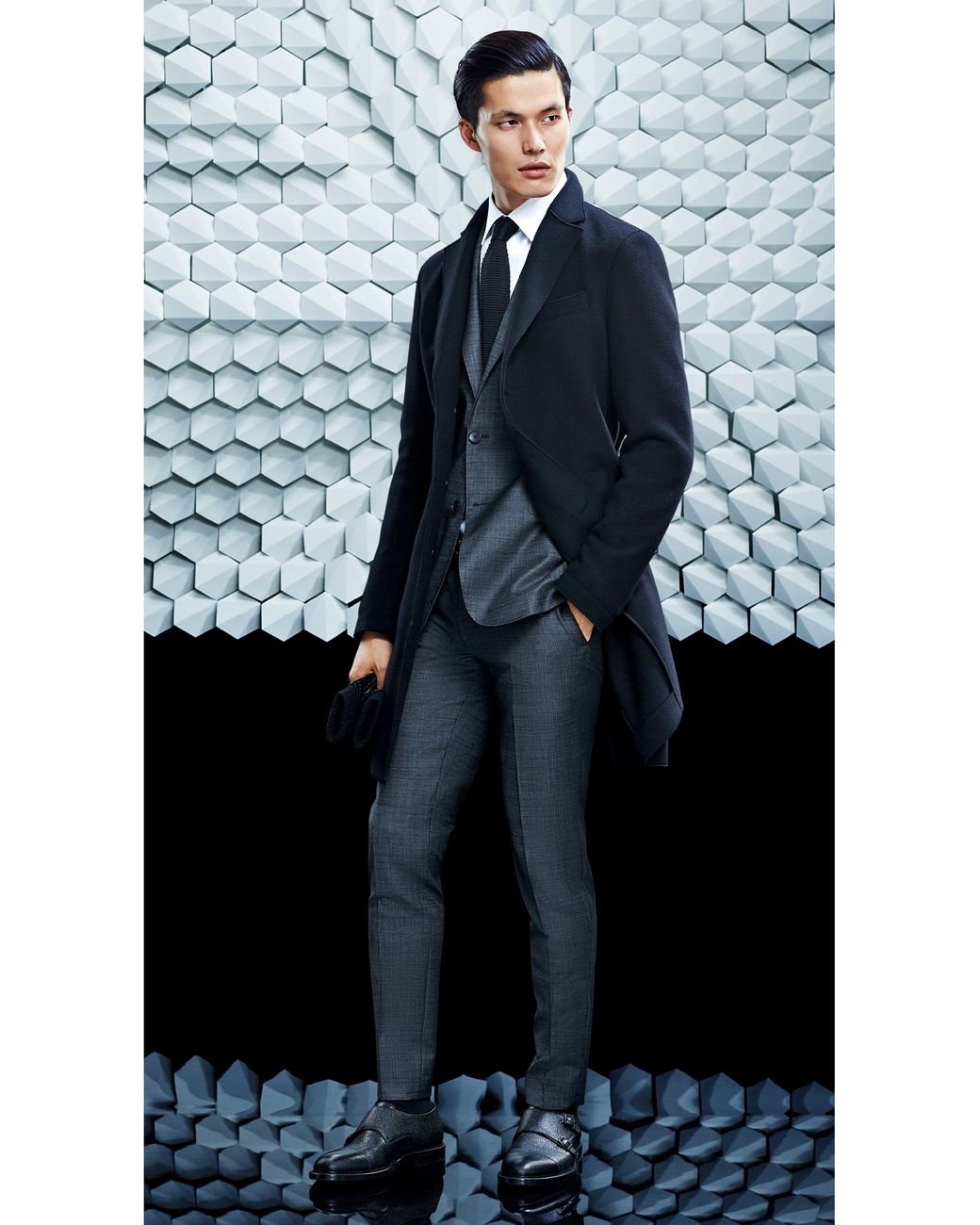 BOSS by HUGO BOSS 'reyno/wave' | Extra Slim Fit, Super 140 Virgin Wool Suit  in Black for Men | Lyst