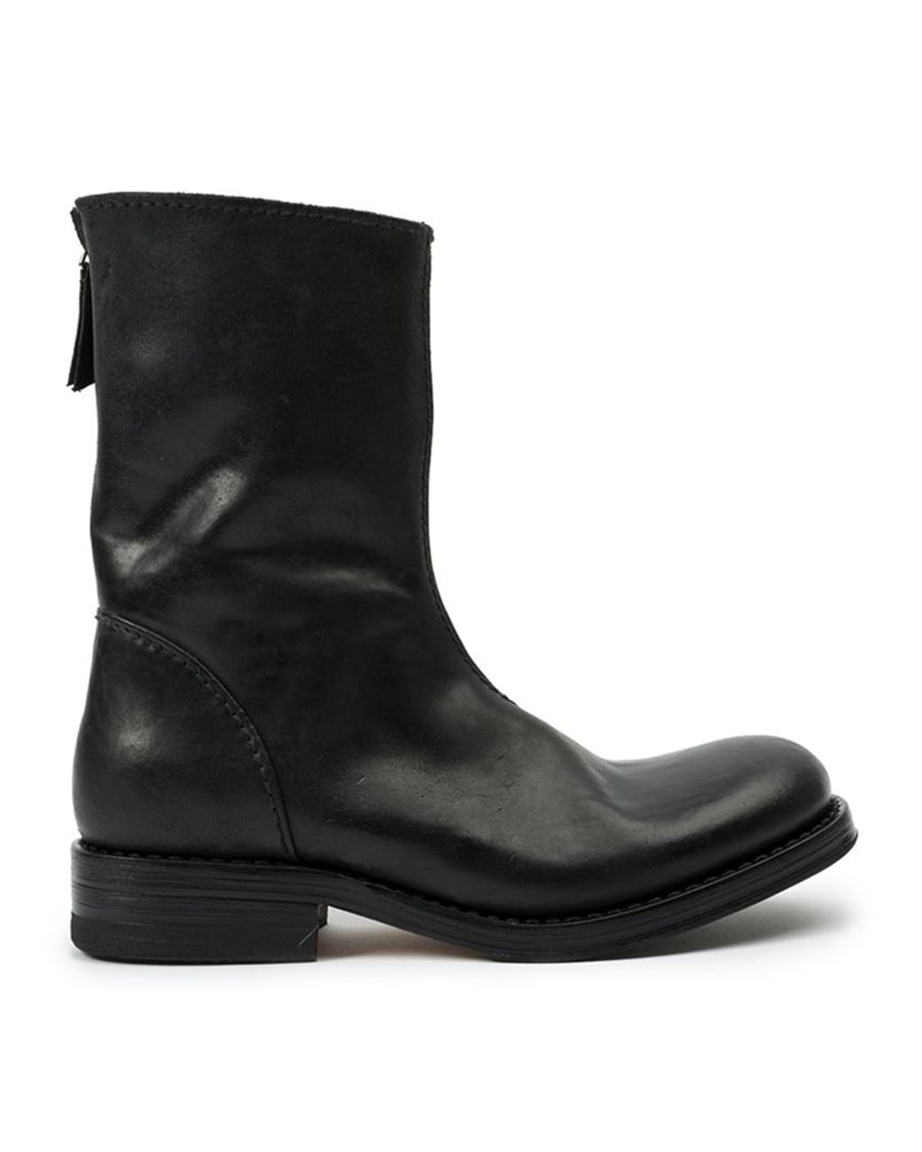 Premiata Side Zip Boots in Black for Men | Lyst Premiata Side Zip Boots in Black for Men | Lyst