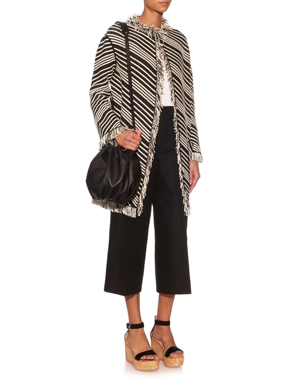 Loewe Bounce Leather Bucket Bag in Black Lyst UK