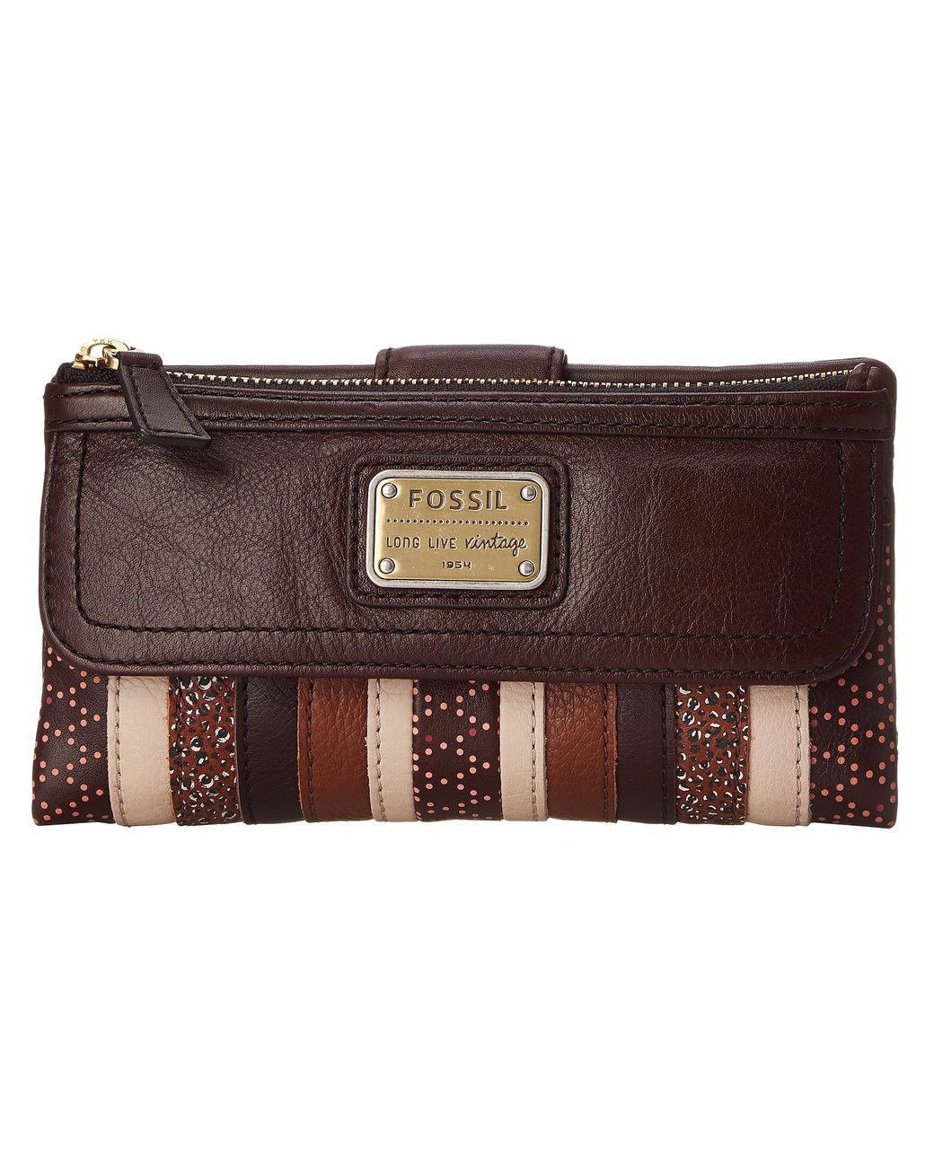 Fossil Emory Clutch in Natural | Lyst
