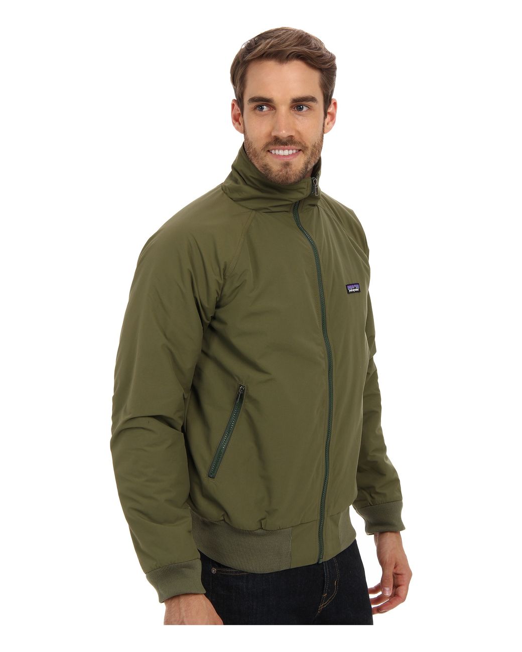 Patagonia Shelled Synchilla® Jacket in Green for Men | Lyst