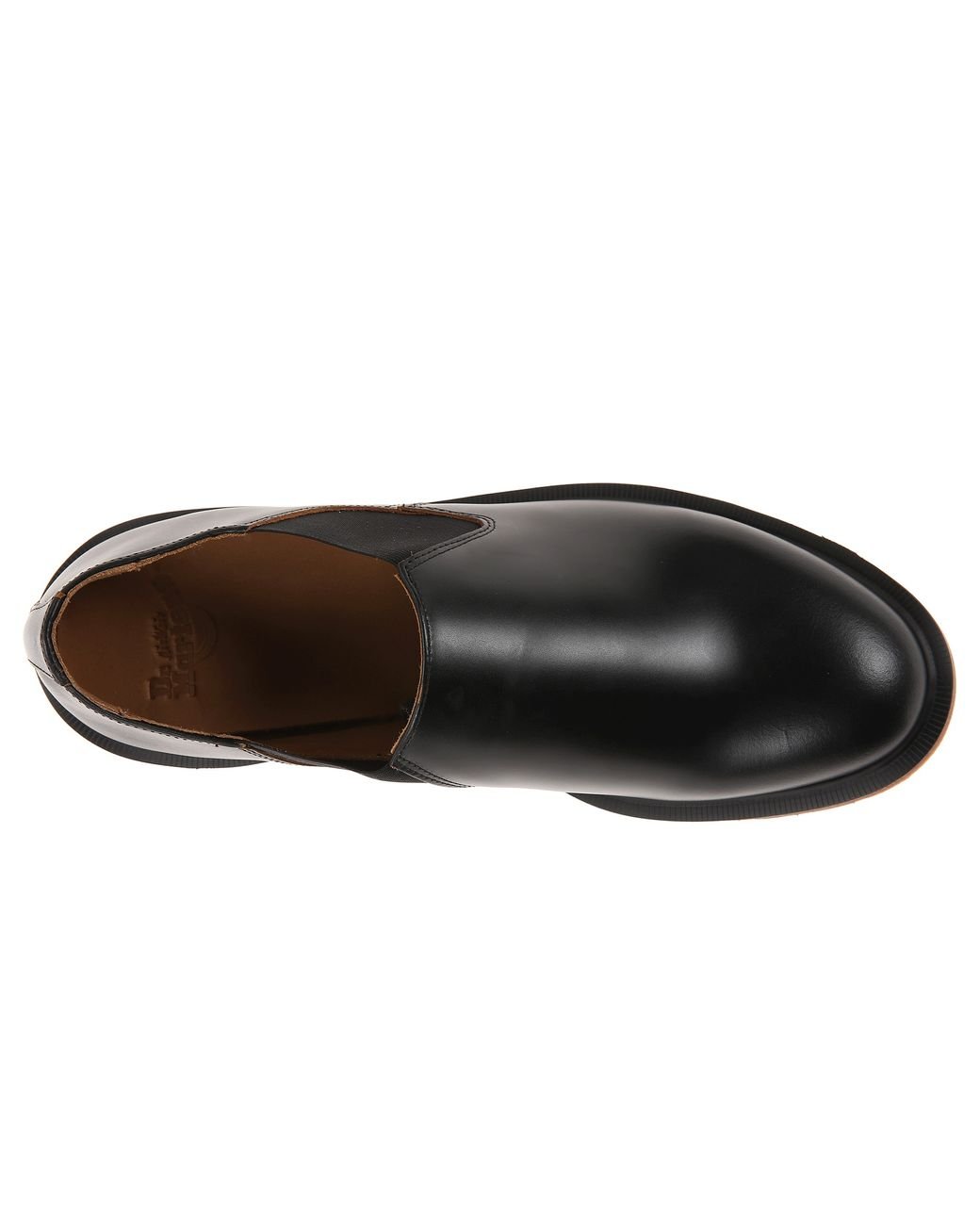 Dr. Martens Louis Gusset Slip On in Black for Men