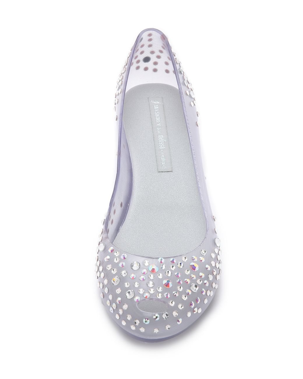 Melissa Ultragirl J Maskrey Flats Clear Crystal in Pink Lyst