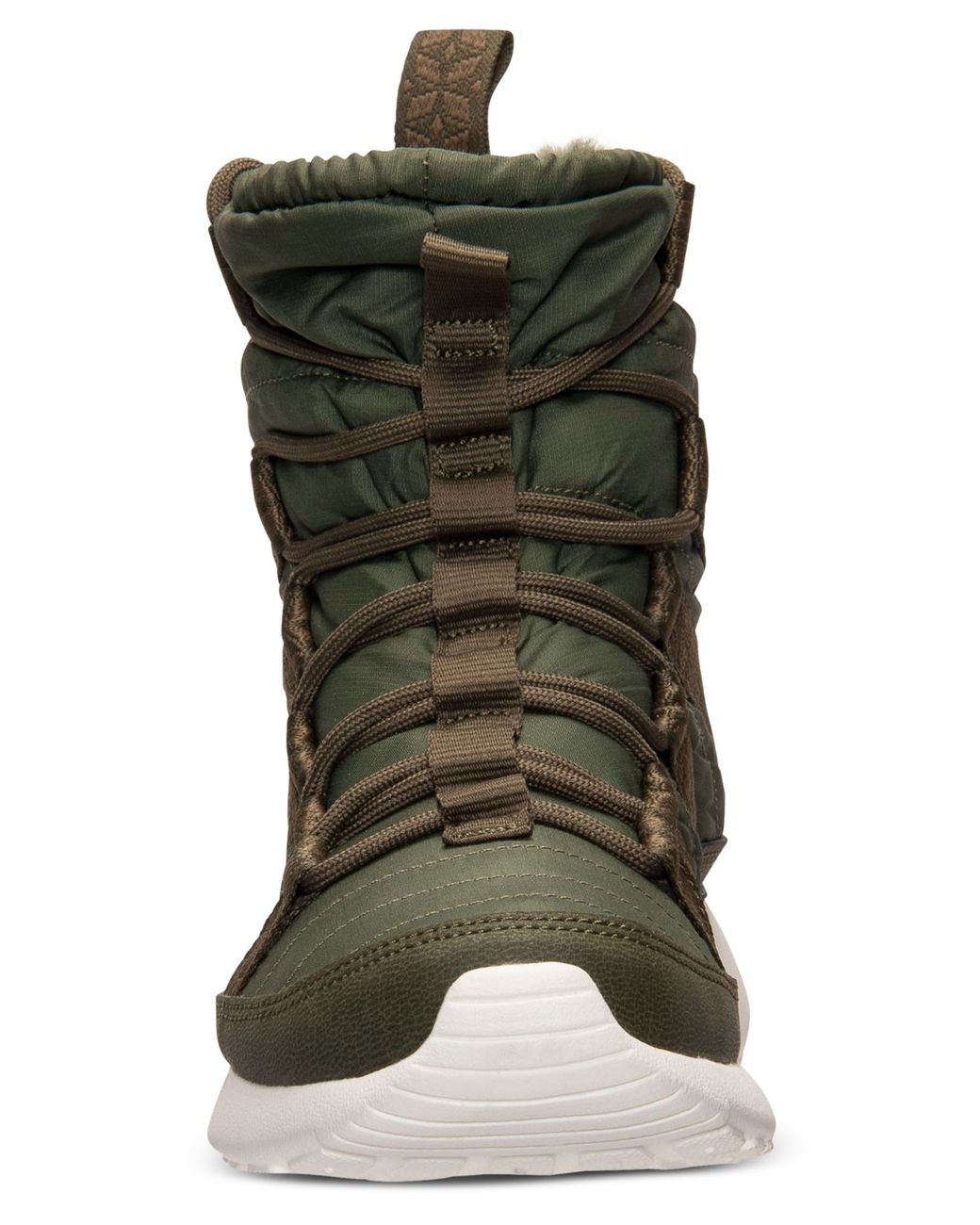 Nike Women'S Roshe Run Hi Sneakerboots From Finish Line in Green | Lyst