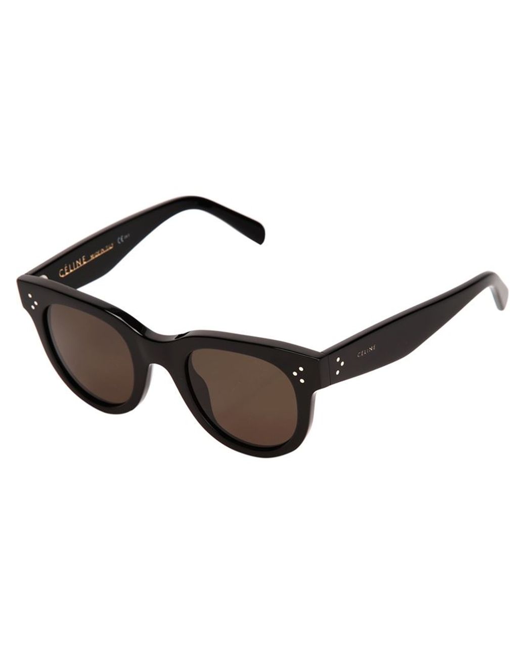 Celine Wayfarer Sunglasses in Black | Lyst