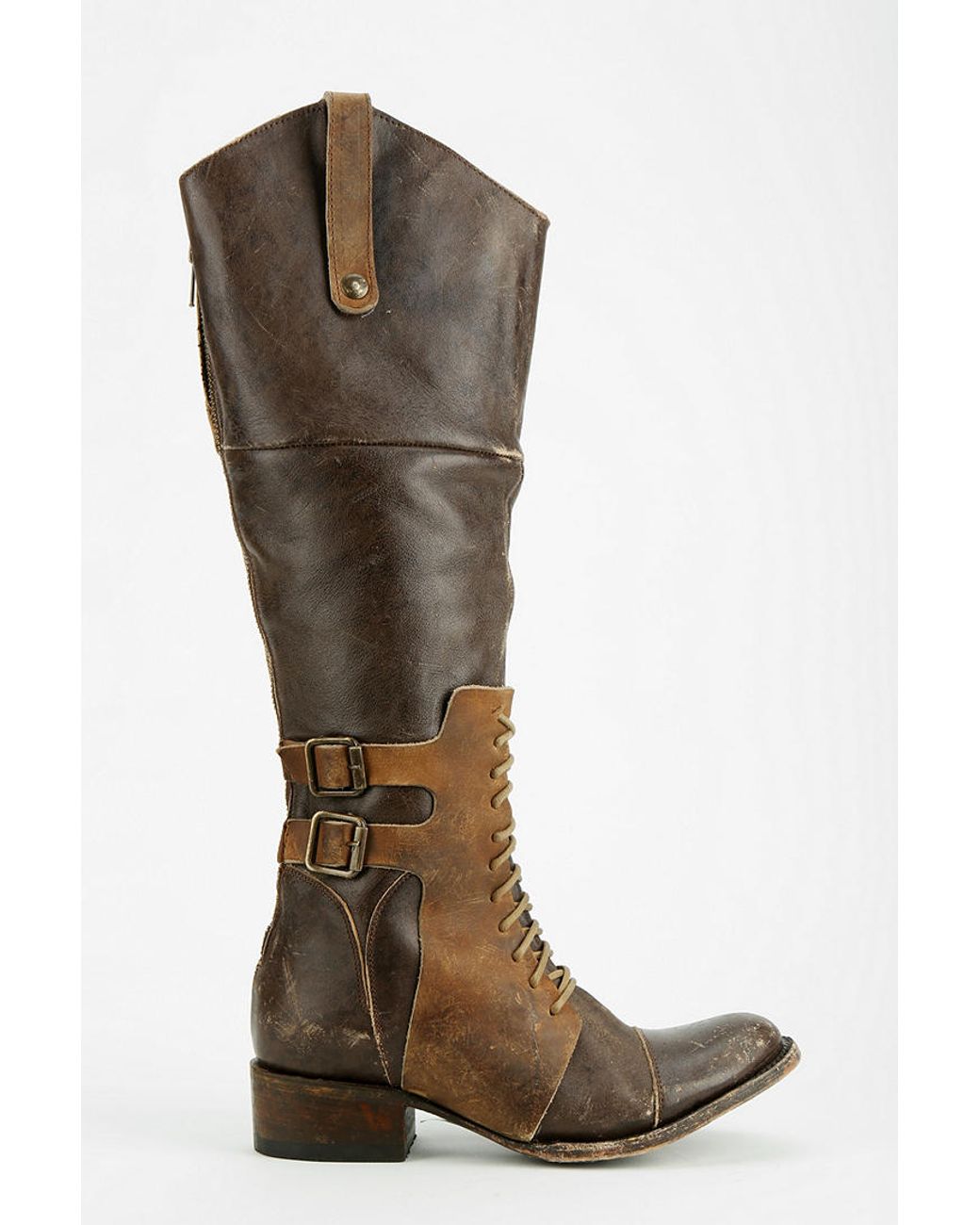 Freebird by Steven Saddle Boot in Brown Lyst
