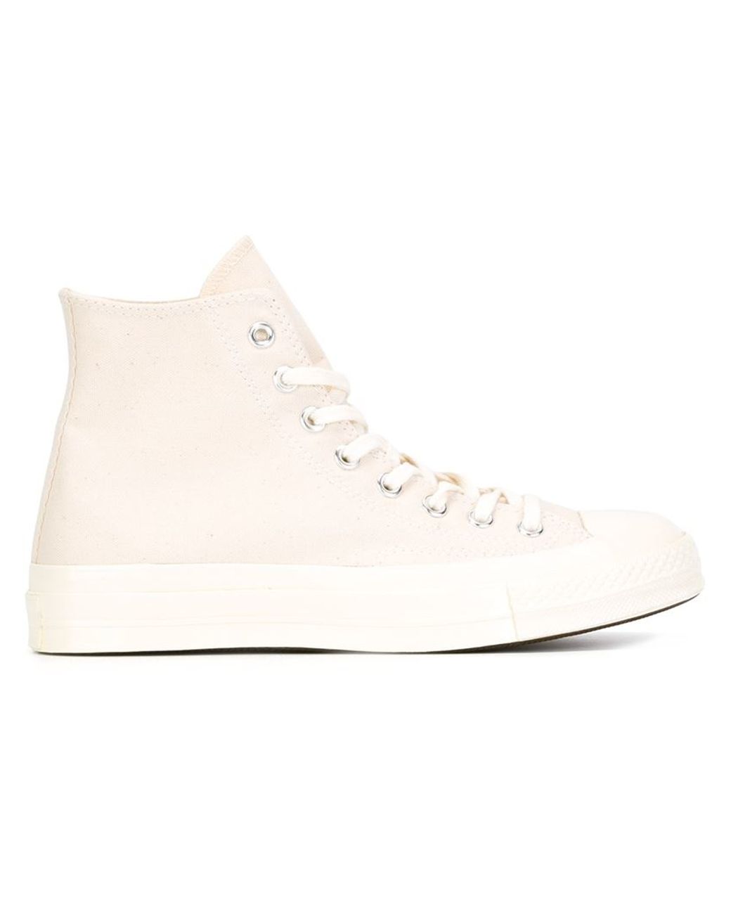 Converse 'chuck Taylor All Star' Hi-top Sneakers in Natural | Lyst