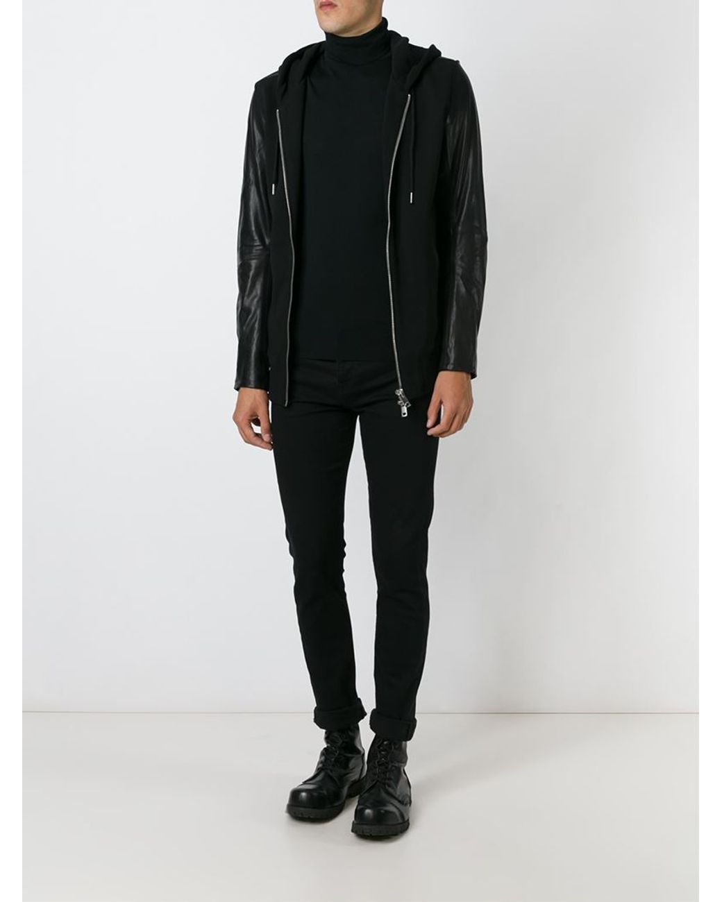 diesel-black-leather-sleeve-