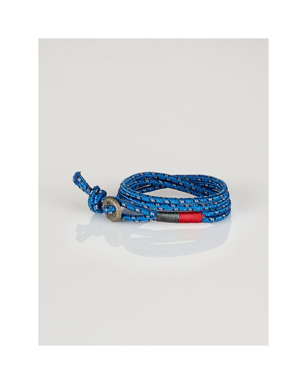 Polo Ralph Lauren Button Wrap Bracelet in Blue for Men | Lyst