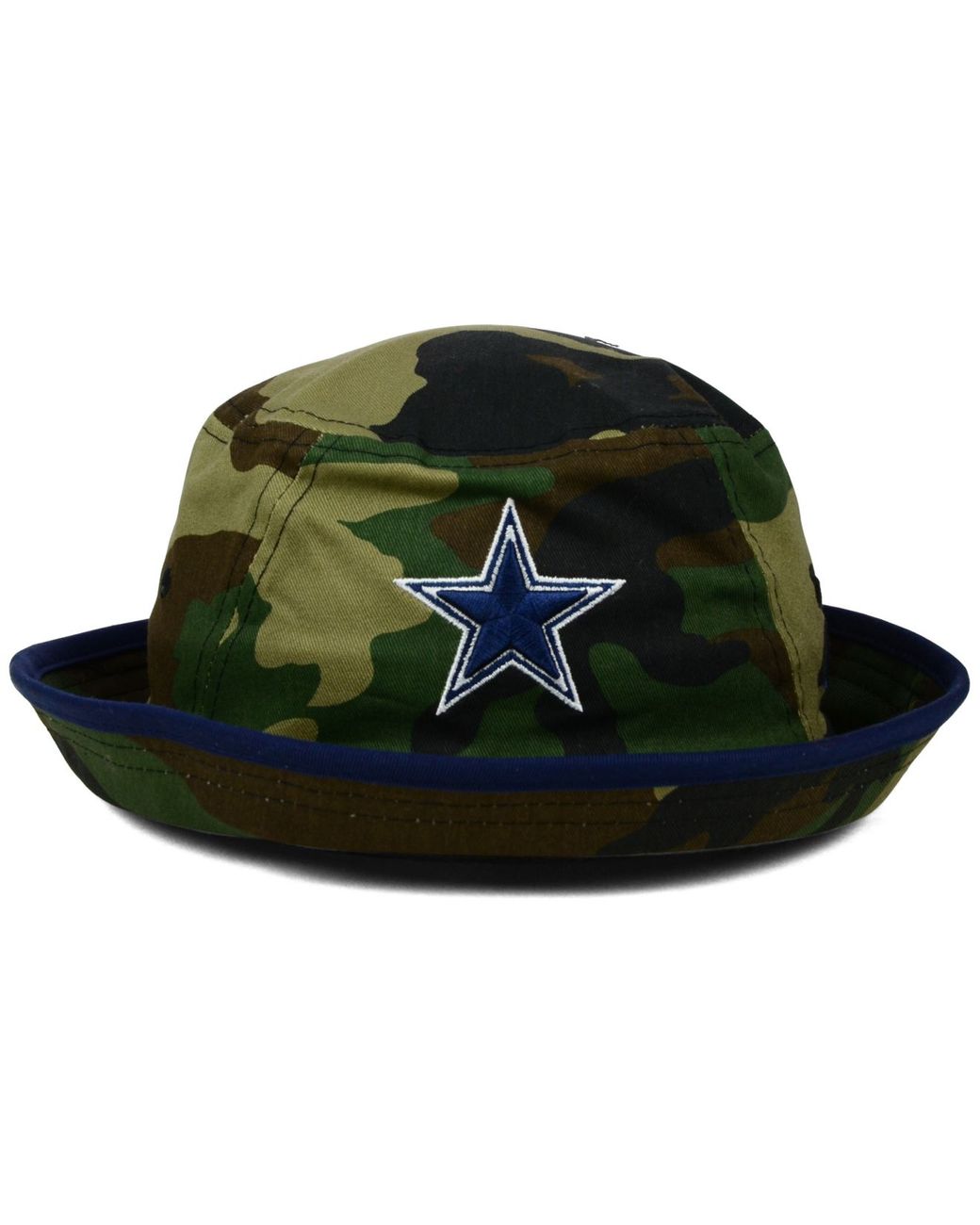 Dallas Cowboys New Era 2021 Salute To Service 39THIRTY Flex Hat - Black/Camo