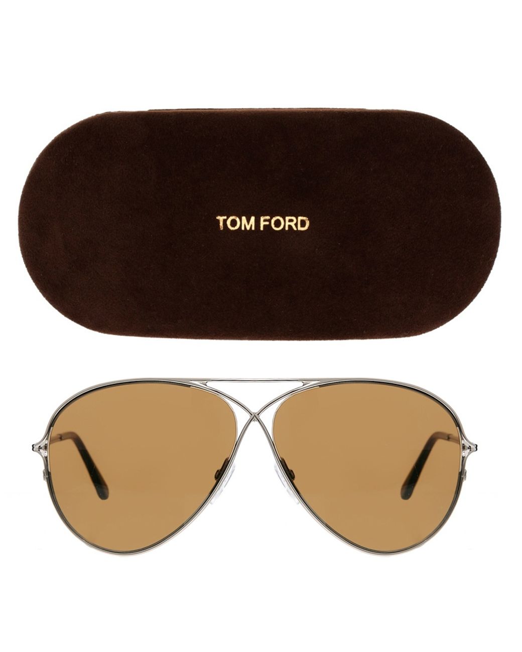 Infrarød Om indstilling Sway Tom Ford Aviator Sunglasses in Metallic for Men | Lyst