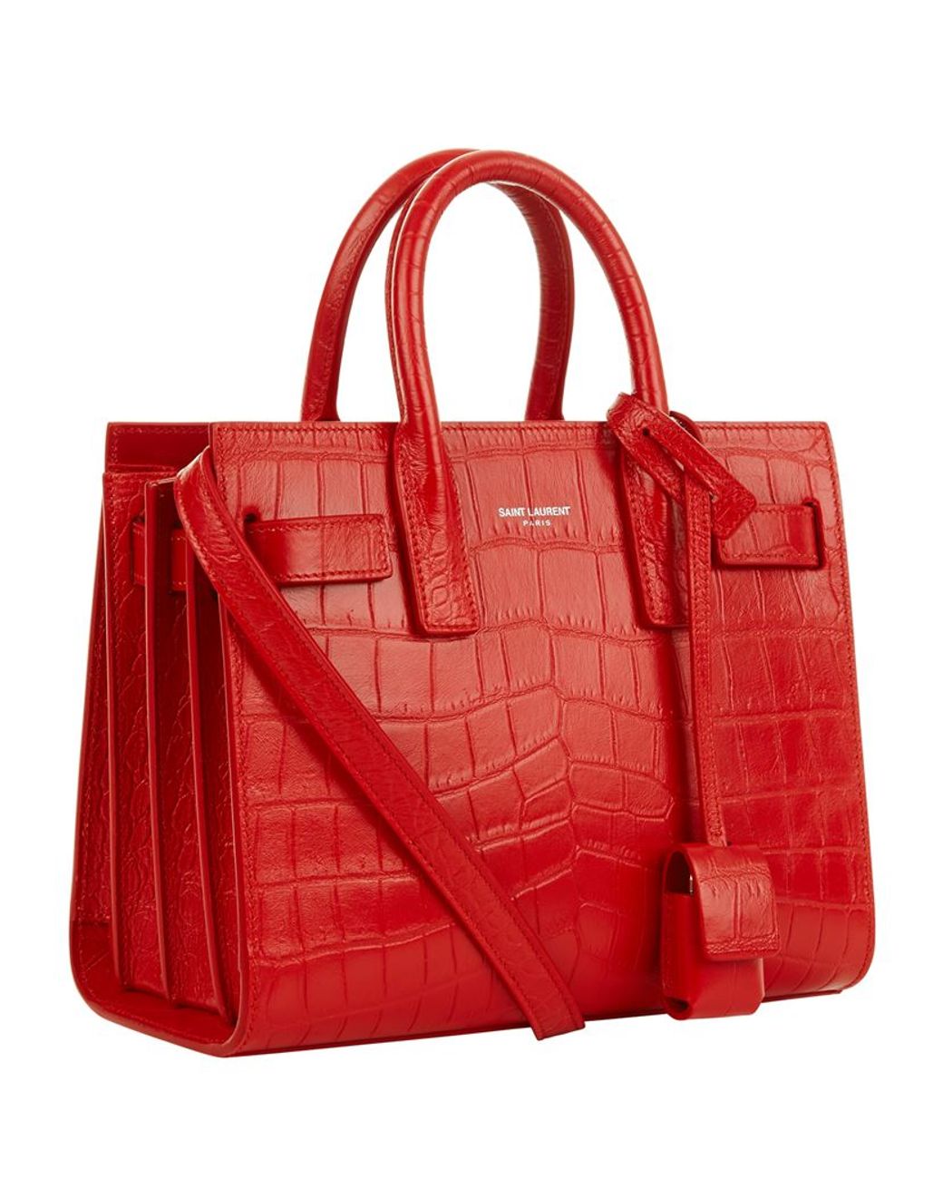 Ysl sac de jour croc embossed hotsell